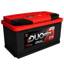 АКБ-6СТ-110 (900А) п/п АКТЕХ DUO POWER EFB г. Свирск 353х175х190